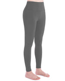 Aoliks Women High Waisted Yoga Leggings Grey