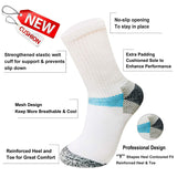 Aoliks 5 Pairs Women&Man Plantar Fasciitis Support Compression Crew Socks